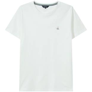 【新品】BEANPOLE滨波 夏季女匹马棉纯色刺绣LOGO简约休闲圆领T恤