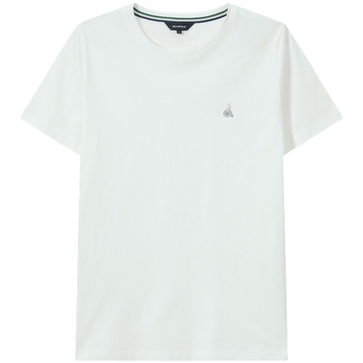 滨波休闲简约匹马棉短袖T恤