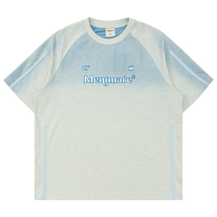 Mentmate 26SS 夏季凉感渐变速干衣T恤衫男女情侣宽松运动短袖tee
