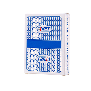 WPT比赛专用德州扑克牌PVC塑料大字防水双面磨砂可水洗大字扑克牌