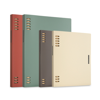 国誉纵向书写一米环扣孔活页夹