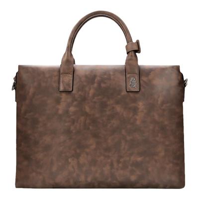 暇步士公文包休闲通勤真皮男包