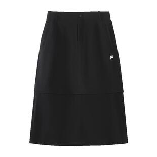 FILA FUSION斐乐官方潮牌梭织裙女2026夏新款时尚百搭连衣裙女装