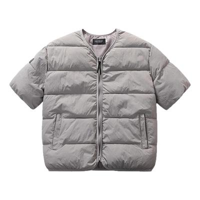 日系复古半袖潮牌马甲外穿男