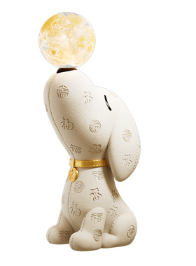 贝汉美比格犬落地灯装饰品摆件