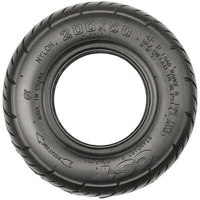 滑板车轮胎200X50内弯内胎