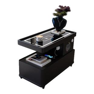 可移动茶几小户型现代简约边柜轻奢客厅意式极简新款沙发边几推车