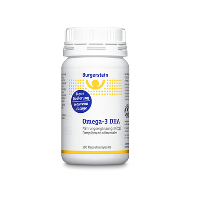 瑞士Burgerstein纯净海鱼油DHA母婴孕哺期Omega-3高纯度黄金眼脑