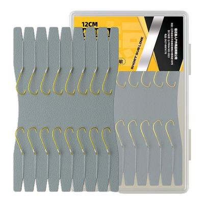 ⭕快挂短子线双钩超短鲫鱼专用钩