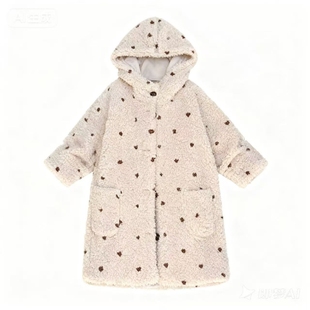 女童冬季新款洋气外套宝宝加厚保暖棉衣儿童皮草男童长款毛绒大衣