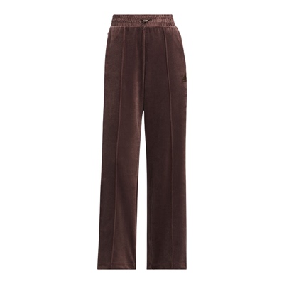 Adidas/阿迪达斯正品新款女士复古宽松天鹅绒休闲裤JX6844