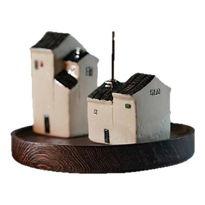 观山小社陶瓷线香插底座摆件5折