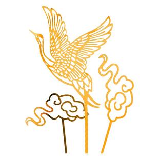 网红寿公寿婆蛋糕装饰摆件老人祝寿过寿扇子梅花寿桃插牌插件配件