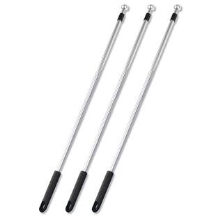 旗杆伸缩2米不锈钢3米手持4米户外2.5米手摇旗杆可用12345号旗帜