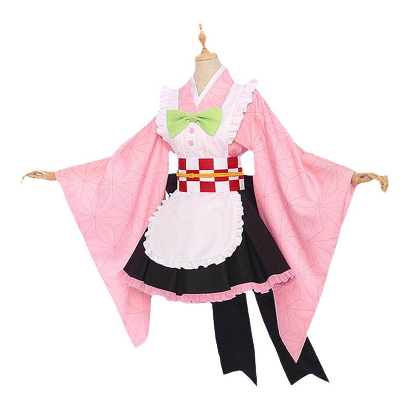 鬼灭之刃cos服蝴蝶忍甘露寺蜜璃灶门祢豆子女cosplay