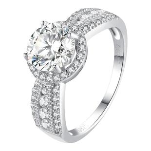 JollyMolly小众设计师甜美礼物生日百搭个性重工时尚单钻戒戒指