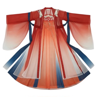 汉唐夏辉同款大唐夜宴舞蹈服古典舞连衣裙演出服女飘逸中国风长袖