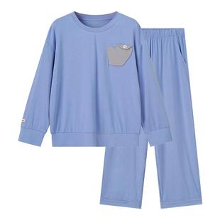 HeyBetter儿童呼吸云朵家居服套装柔软排汗亲子睡衣男女童秋衣裤
