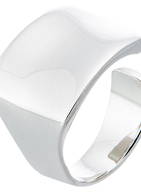 lily&you银镀金时尚大气戒指