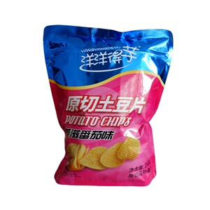 洋洋得芋原切土豆片1斤带封口条