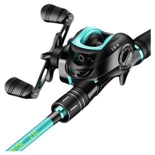 新款路亚竿全套鱼竿直柄新手抛竿水滴轮路亚套装纺车轮入门远投