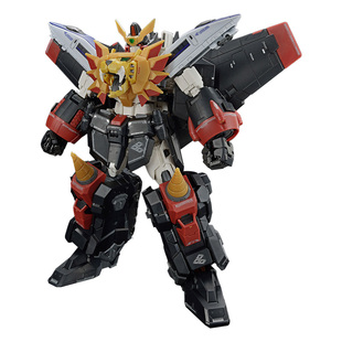万代RG勇者王拼装模型 GaoGaiGar GGG 狮子王凯 黄金马克变形合体