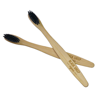 BlackSheepOrganics猫咪狗狗软毛万毛正畸木柄小号大号牙刷