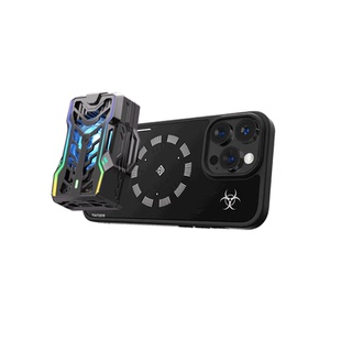 iPhone铝制磁吸散热壳拿命散热TVVT1009适用于苹果17promax导热壳手机散热器全铝均热手机散热器保护壳