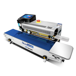 【封口喷码一体机】威利达SP7智能封口喷码机商用茶叶月饼医疗医药粽子种子塑料袋批号生产日期喷码封口机