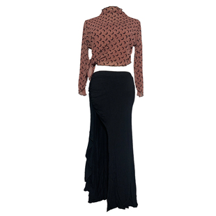 2024肚皮舞女成人新款练功服套装长裙袖初学者东方舞舞蹈表演出服