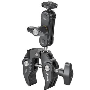 Ulanzi优篮子 R094蟹钳式大力夹摄影固定支架金属背景夹子手机相机拍照万向魔术臂桌面管径C型多功能豌豆夹