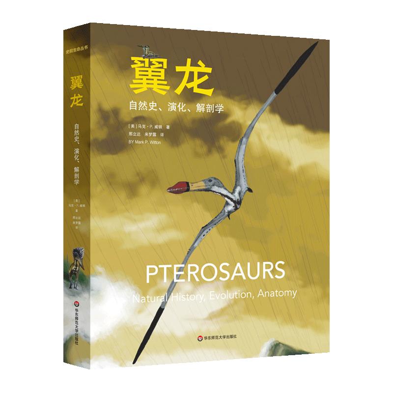 翼龙 自然史 恐龙演化 解剖学 史前生命丛书 科普读物 200幅精美插图 精装 华东师范大学出版社