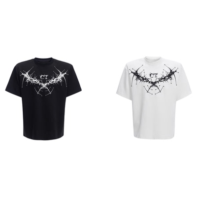 重磅原创潮牌幻影纯棉水洗T恤