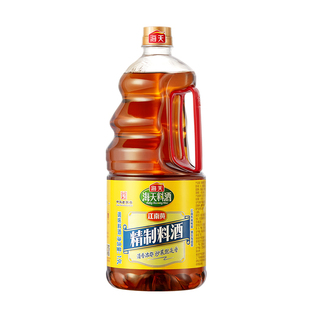 海天精制料酒1.9L去腥厨房炒菜家用调味品调味料