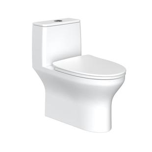 欧派卫浴马桶家用坐便器虹吸式大冲力普通马桶抽水坐厕防臭官方