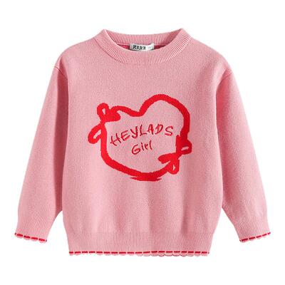 男生女生童装女童毛衣春秋款