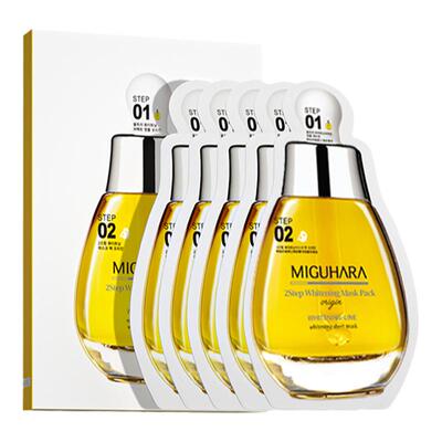 MIGUHARA美白面膜去黄气暗沉淡斑