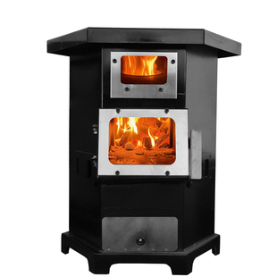 柴火取暖炉室内无烟气化炉2026新款柴煤两用炉子农村烤火炉