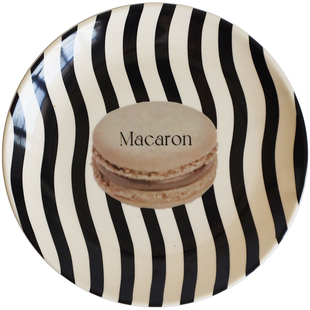 XEMO北欧ins风餐具圆盘点心水果盘沙拉盘现代简约树脂餐盘