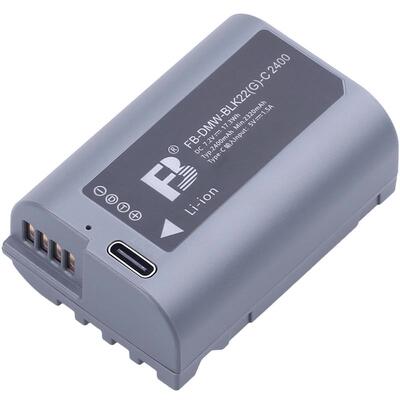 沣标DMW-BLK22相机电池适用松下DC-S5M2 S5 S9 GH6 GH5M2全画幅数码微单LUMIX S5配件Panasonic充电器套装