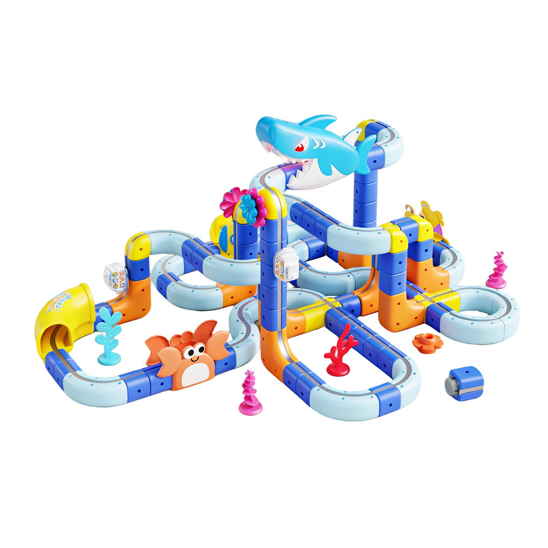 新款车玩具儿童电动小火车高铁益