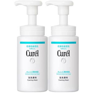 curel珂润保湿洁颜泡沫150ml*2