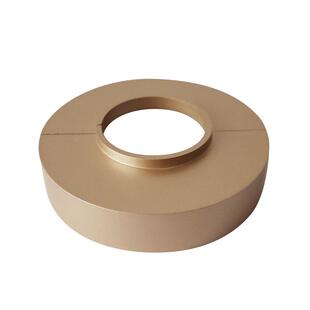 5075PVC排水管道装饰盖加高厚白卫生间洗手盆台盆可拆遮丑盖