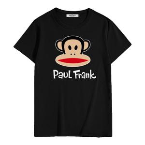 Paul Frank/大嘴猴男女同款纯棉短袖T恤2024夏季新款潮牌情侣上衣