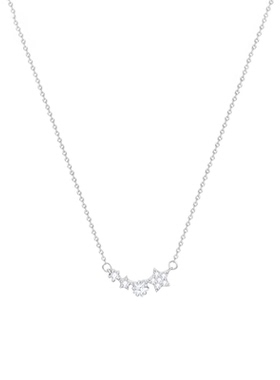 【999纯银】许愿星星项链带证书