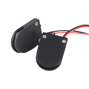 单CR2032 3V纽扣电池盒 1粒2032型号电池盒 变形黑色塑料电池座