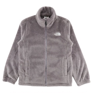 韩国直邮北面THE NORTH FACE Logo 拉链立领加绒长袖外套NJ4FR50
