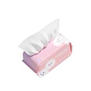 洗脸巾一次性纯棉母婴宝宝可用加大加厚100全棉官方旗舰店正品