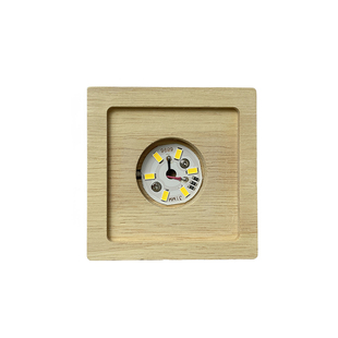 正方形USB插电款实木发光底座白光暖光LED小夜灯DIY内雕水晶摆件