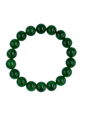 和田碧玉8MM/10MM菠菜绿手串